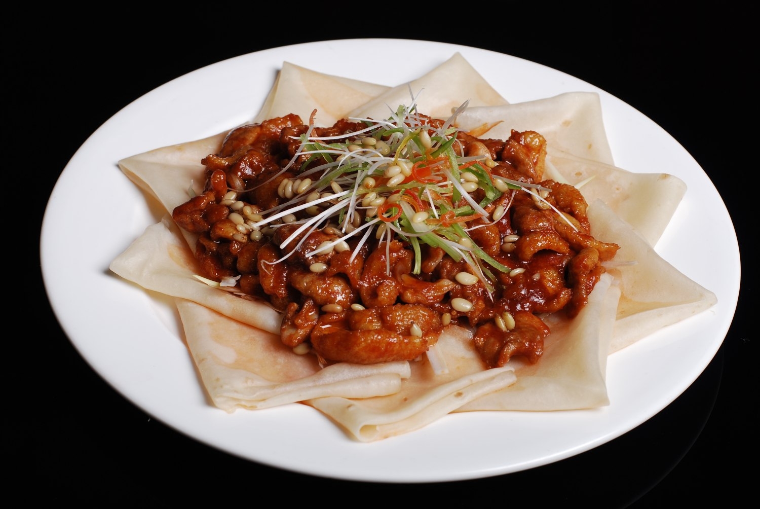 餐饮美食夹饼高清图片