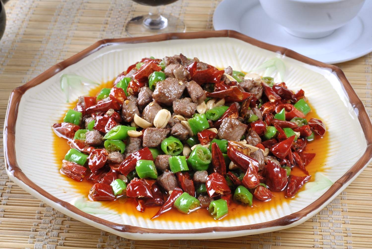 高清图片餐饮美食川菜酒鬼牛背高清图片