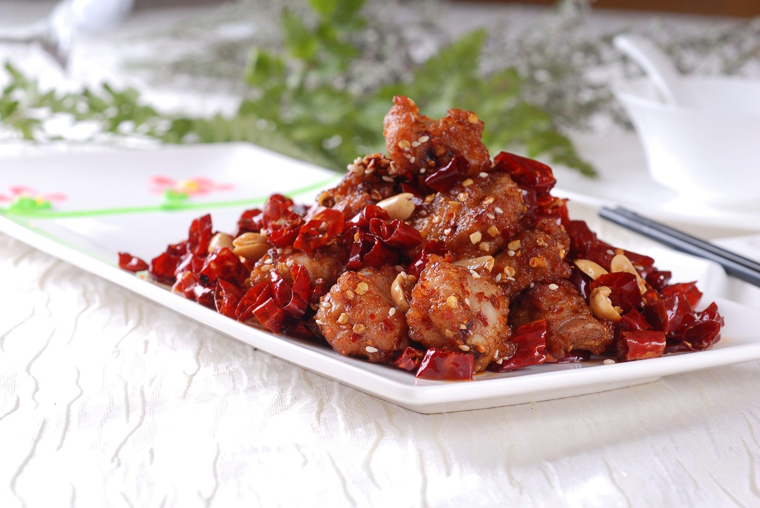 餐饮美食鸿运生炒骨高清图片