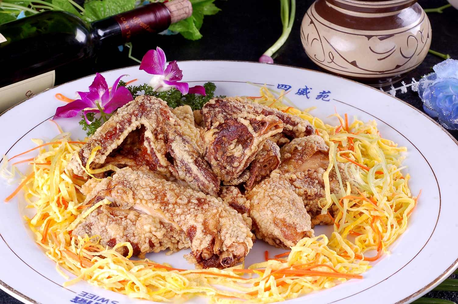 高清图片餐饮美食川菜香酥鸡高清图片