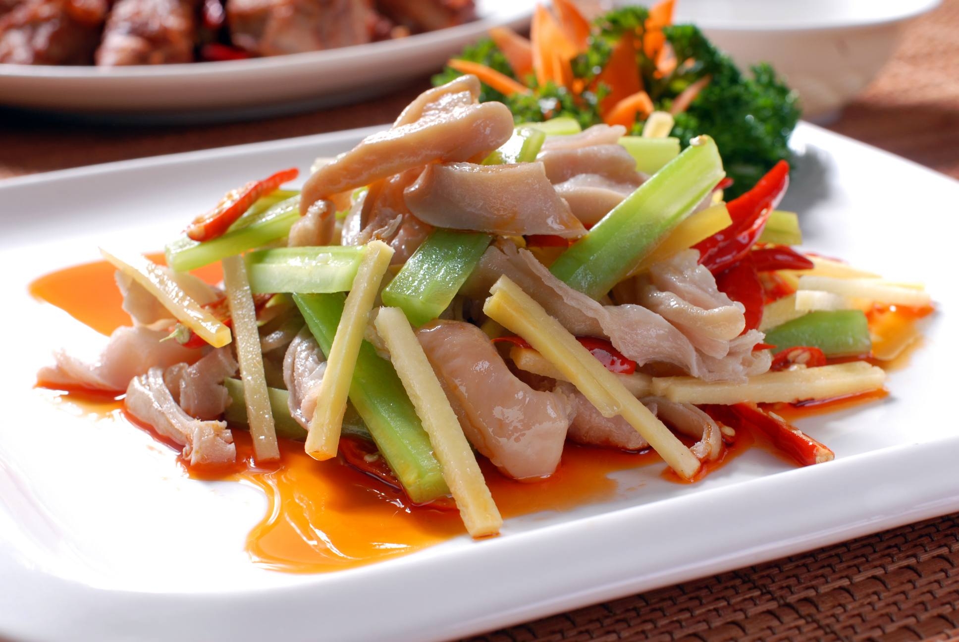 餐饮美食风味脆肚高清图片