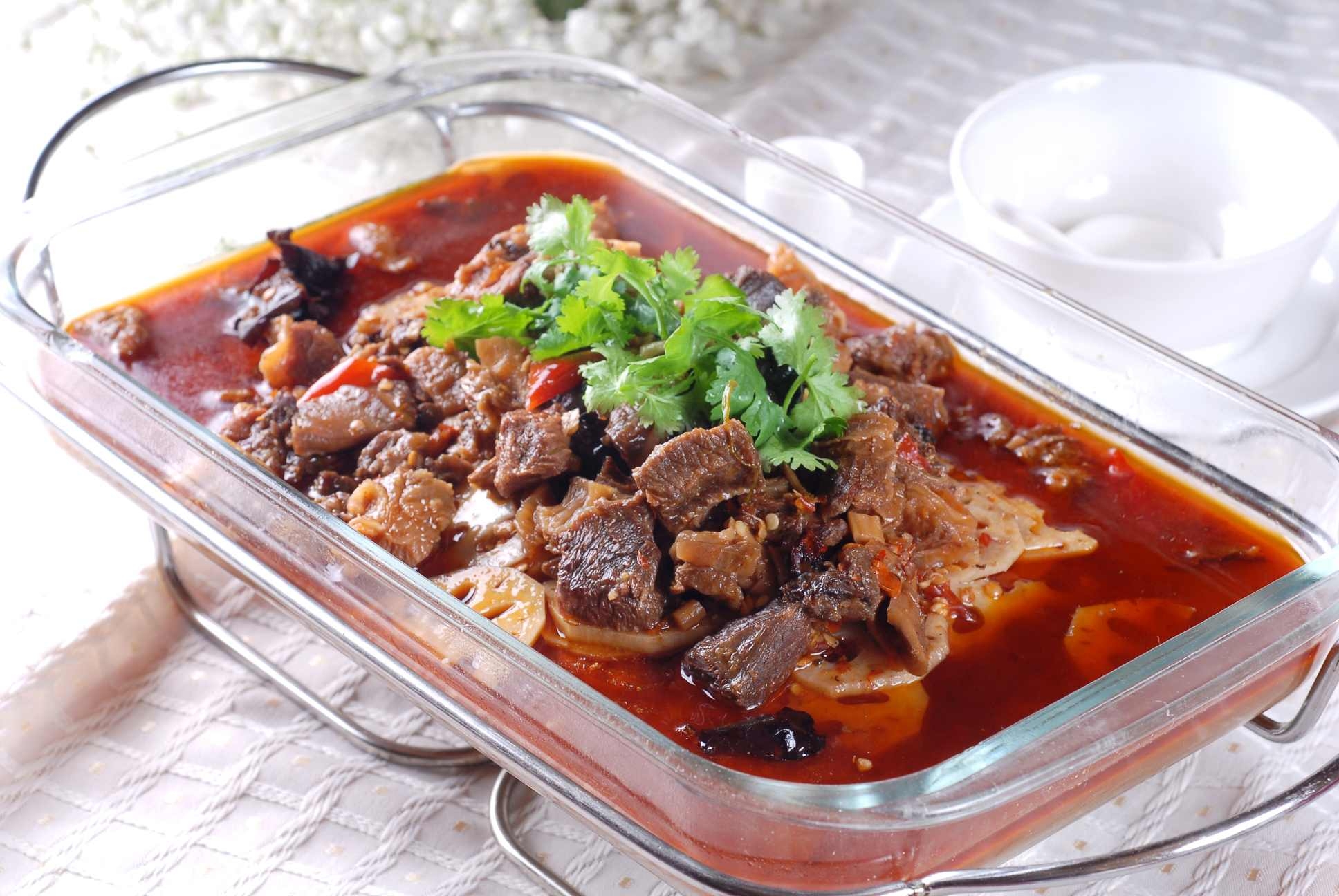 餐饮美食农家牛肉高清图片