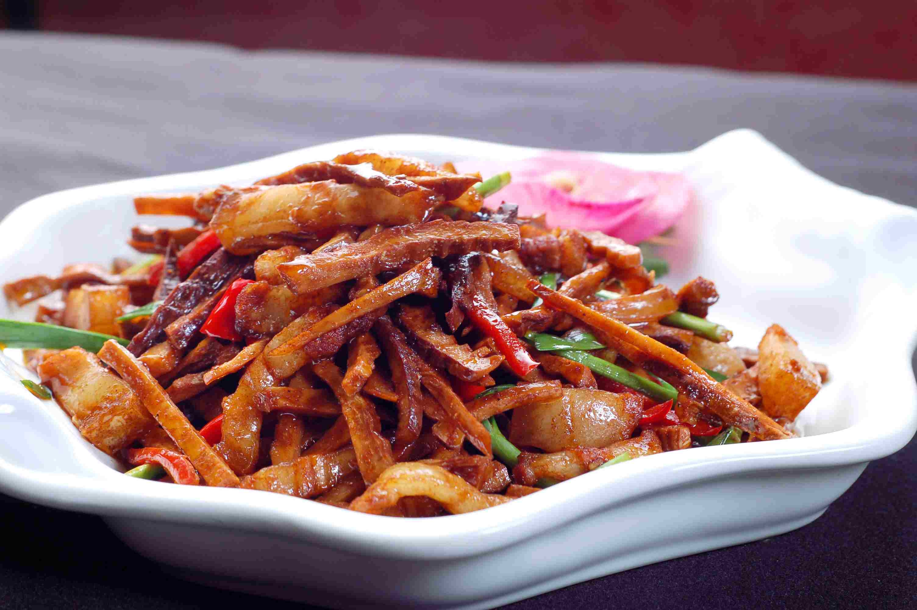 高清图片餐饮美食川菜井岗烟笋烧肉高清图片363