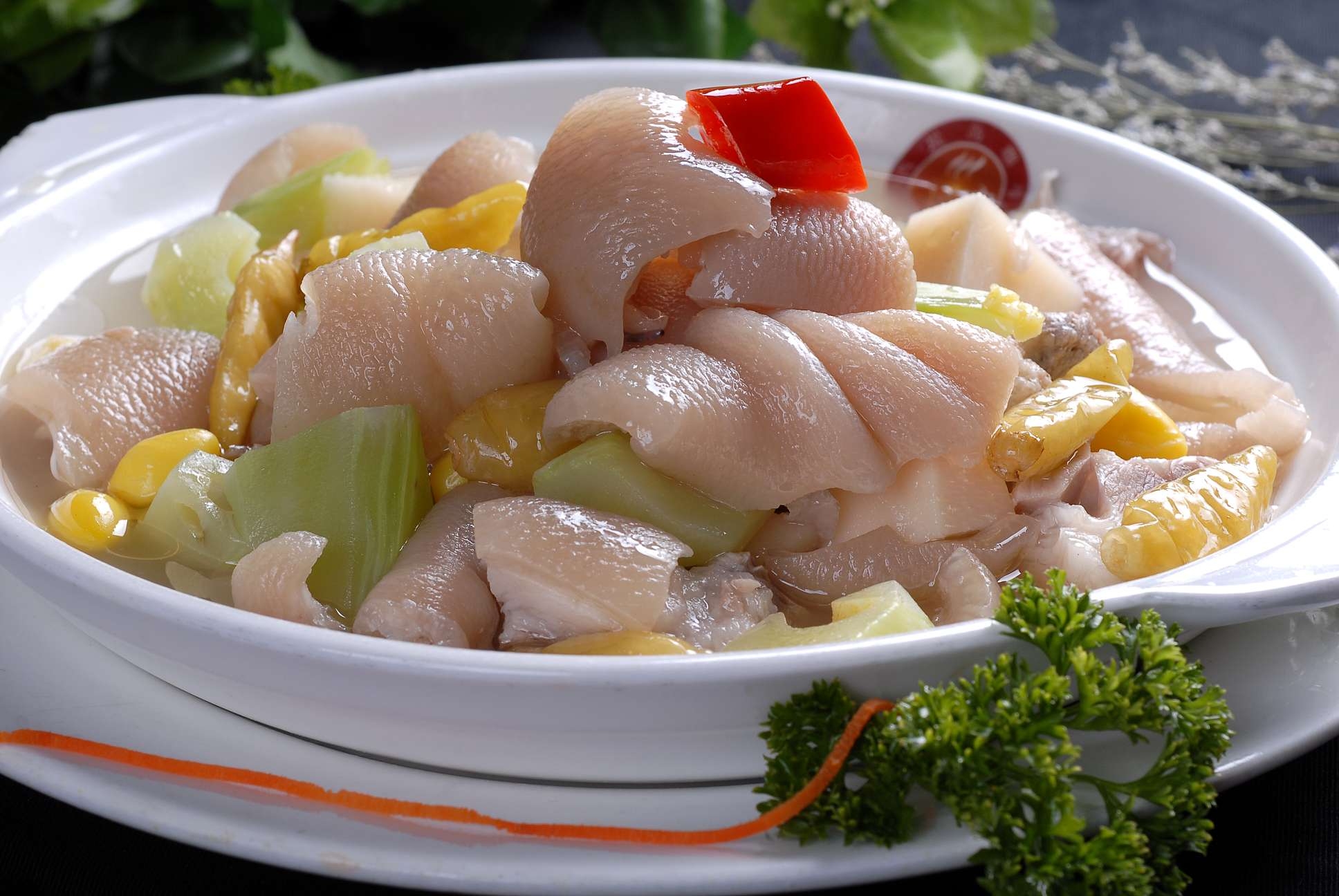 高清图片餐饮美食川菜山椒蹄花高清图片726