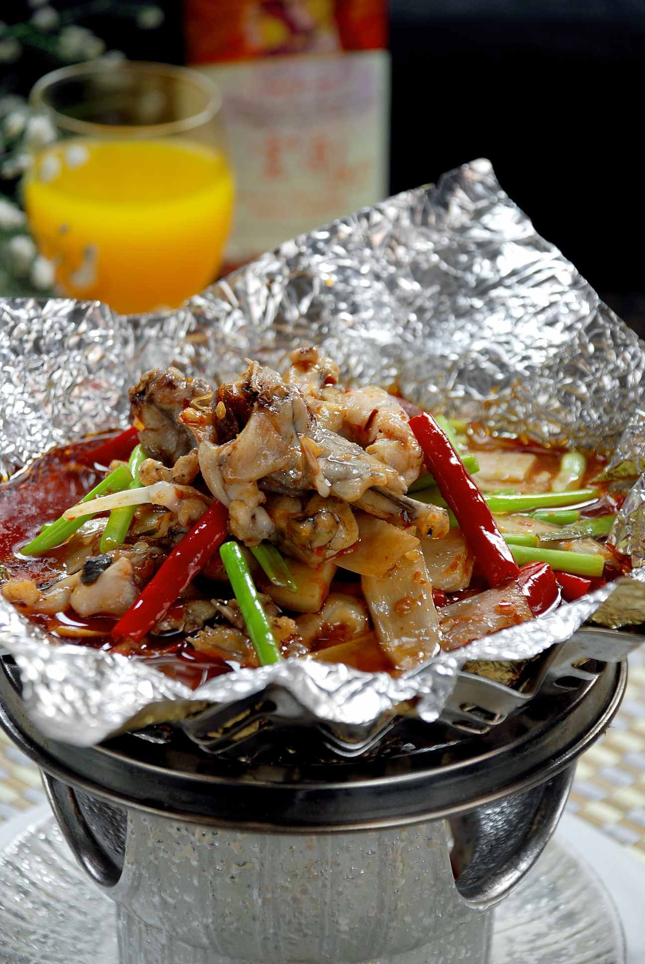 餐饮美食乡村跳跳蛙高清图片