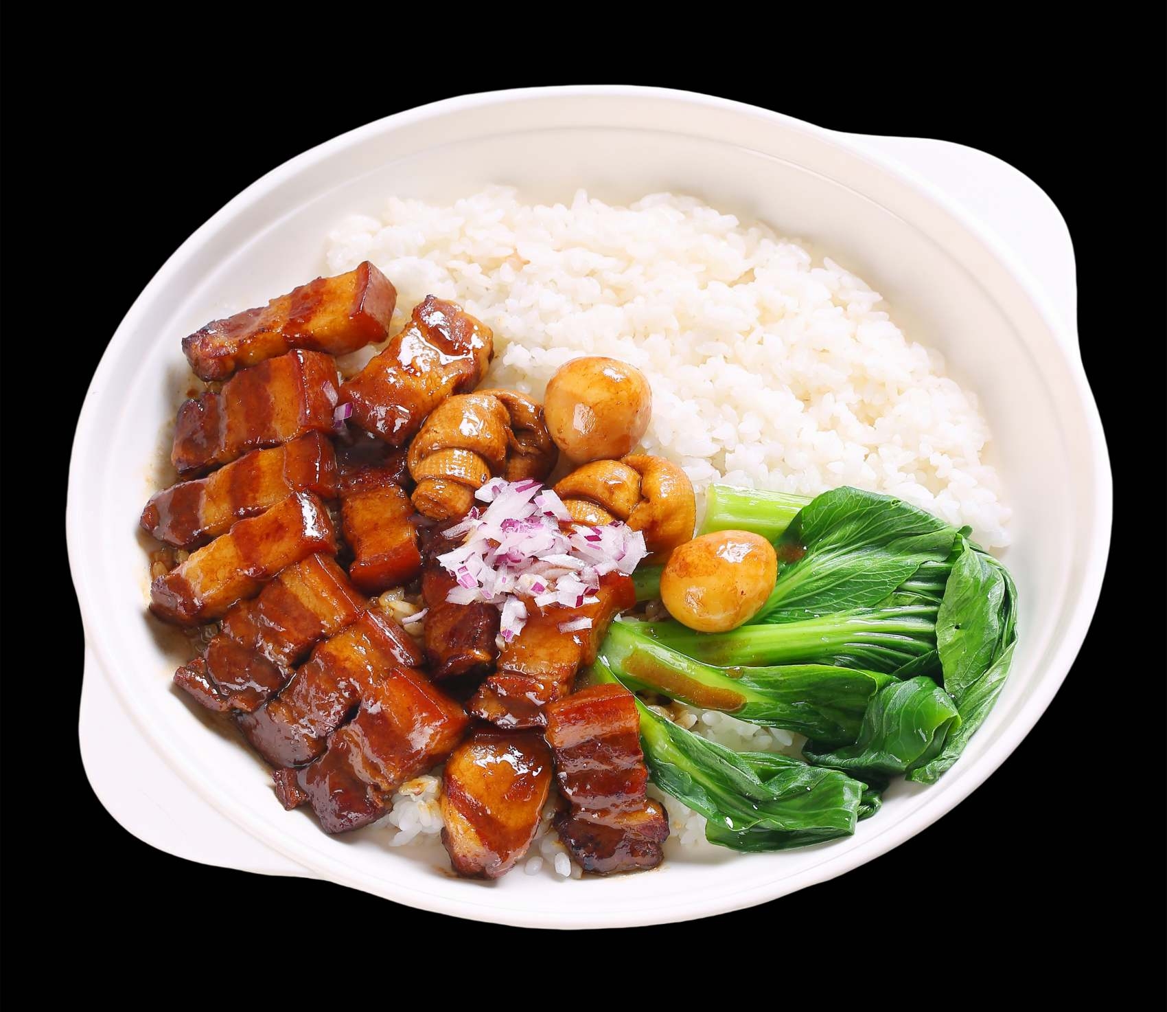 餐饮红烧肉盖浇饭图片灯箱JPG