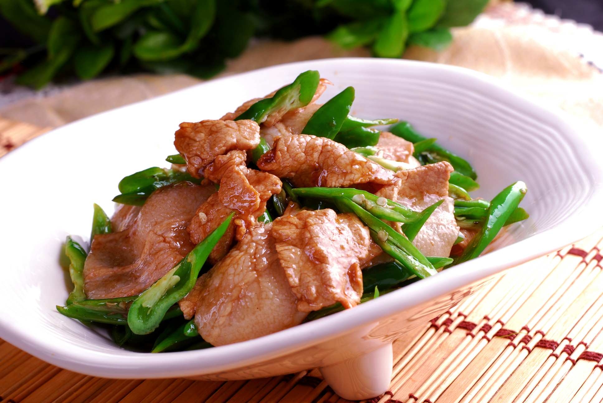 高清图片餐饮美食川菜湖南小炒肉高清图片