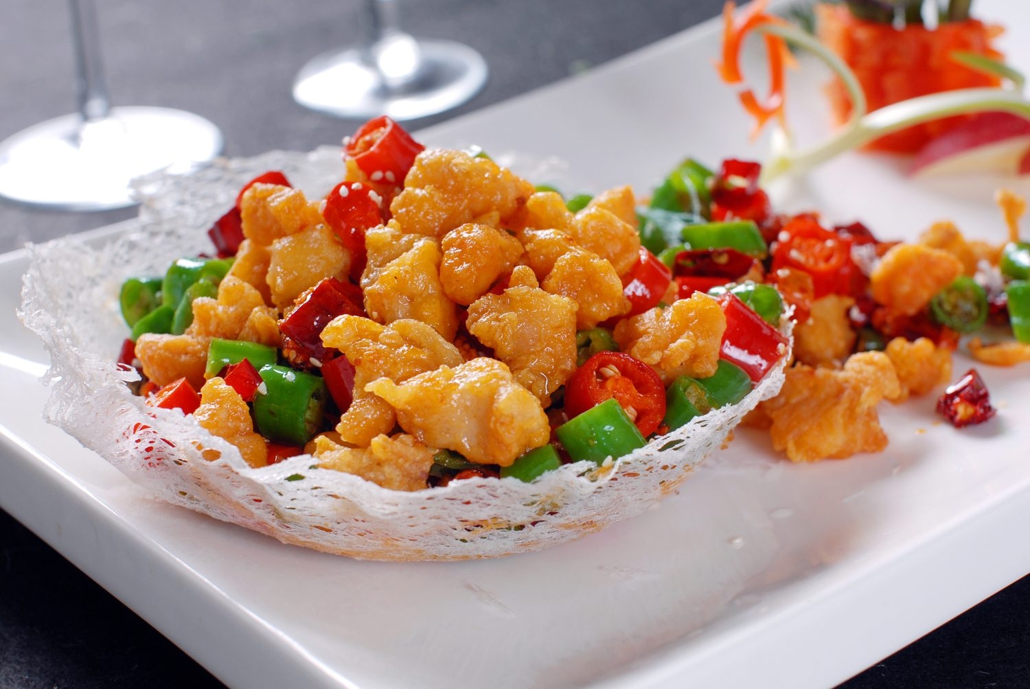 餐饮美食雀巢黄金骨高清图片