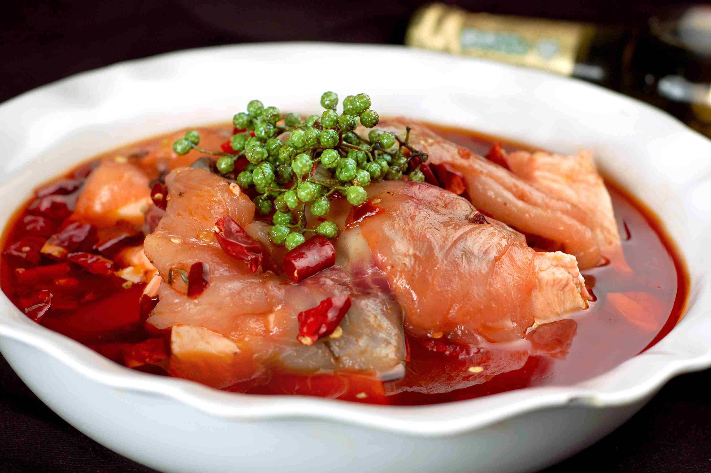 高清图片餐饮美食川菜私房菜豆花鲢鱼高清图片752