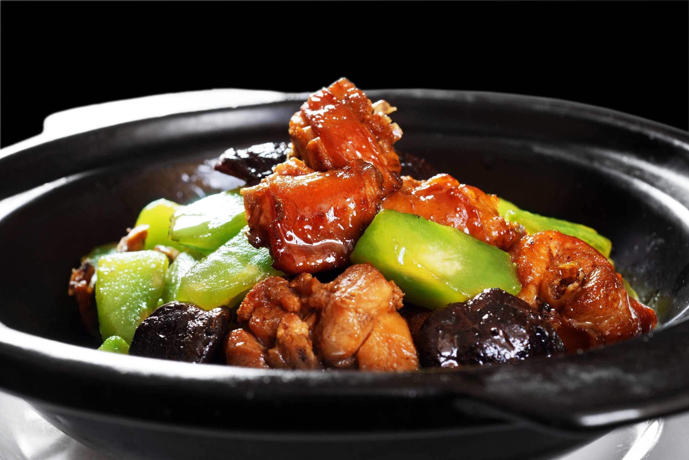 餐饮美食湘-茅台黄焖鸡宣传图片灯箱