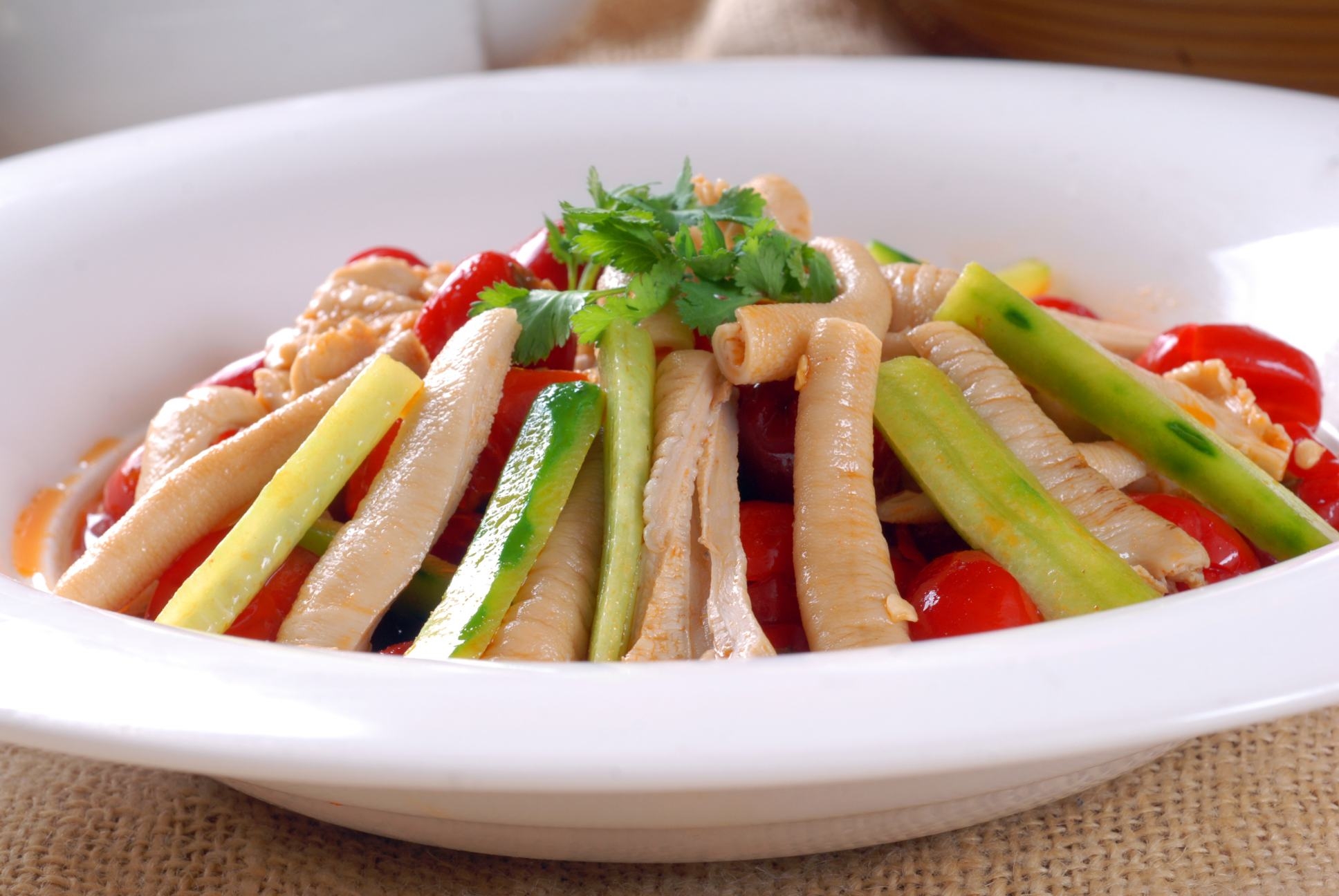 餐饮美食仔姜象拔蚌宣传图片灯箱