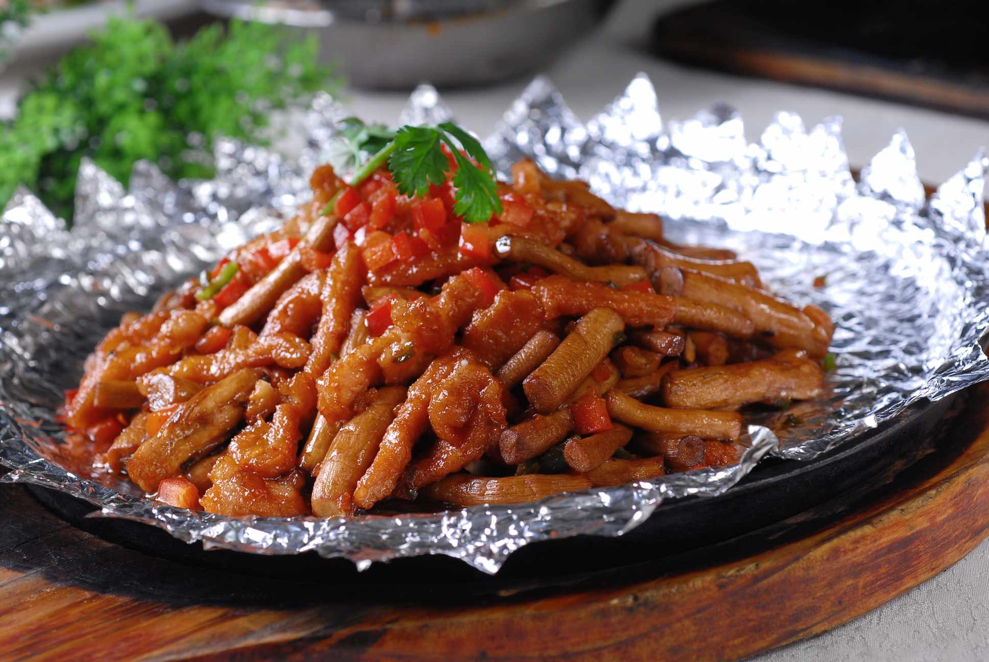 高清图片餐饮美食川菜茶菇碳烤肉高清图片41