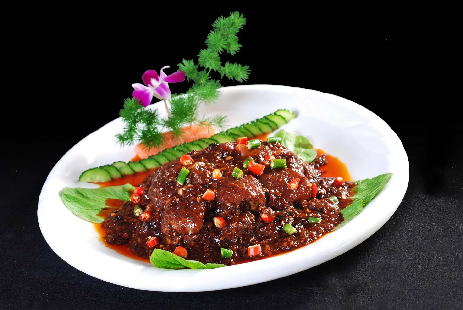 餐饮美食太婆肘子高清图片