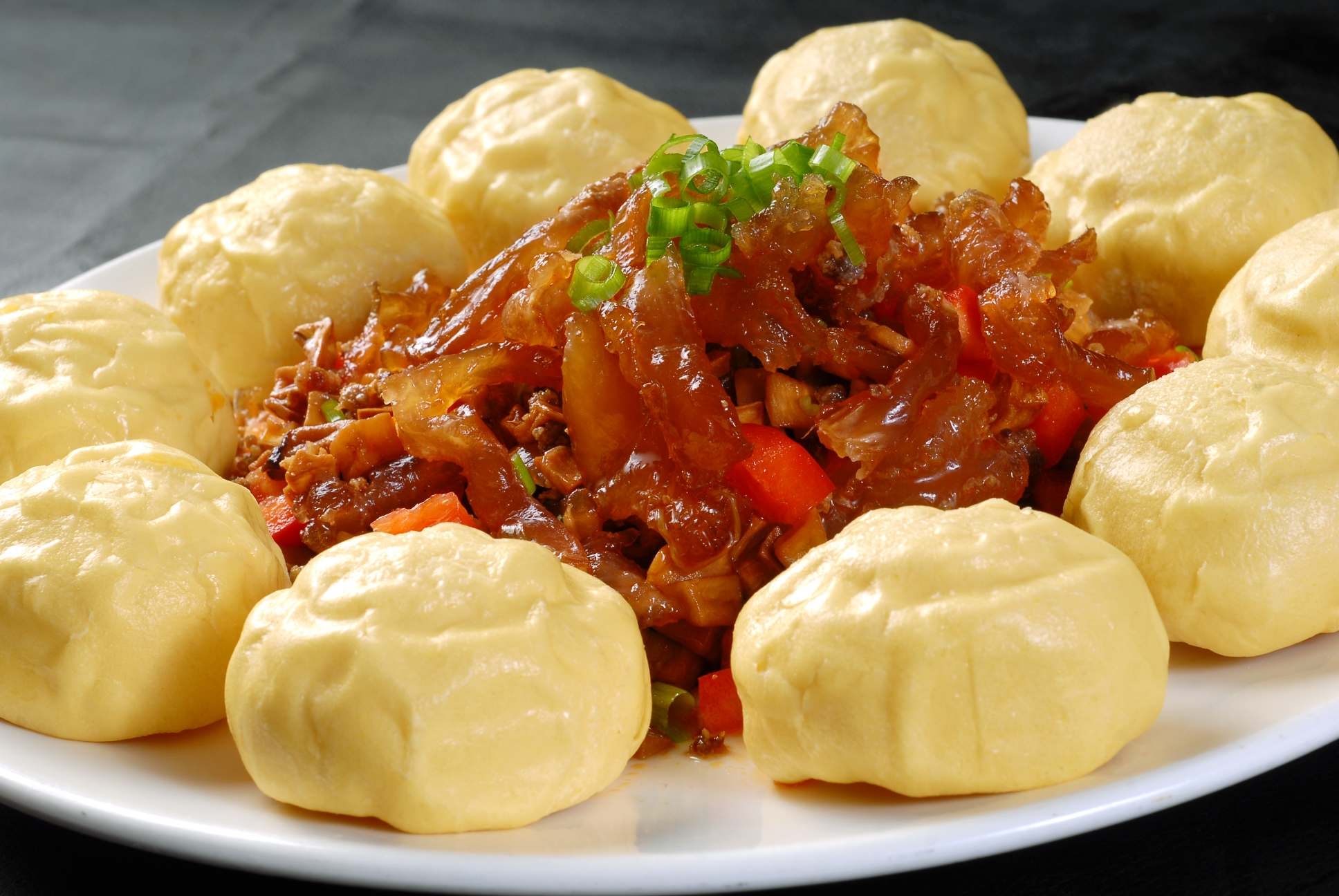 高清图片餐饮美食川菜热干烧鹿筋高清图片