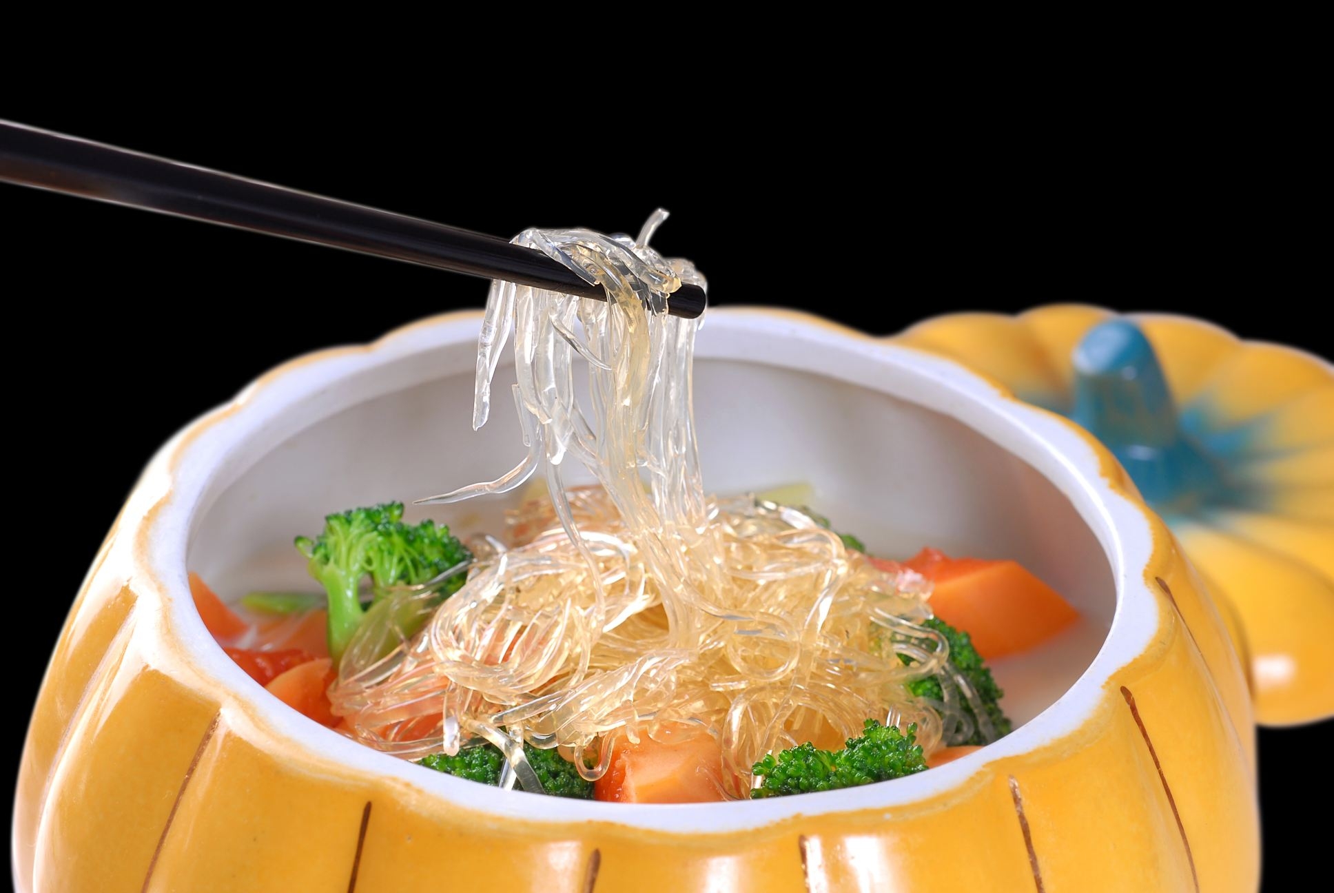 餐饮美食川菜热木瓜炖鲜翅鱼唇高清图片683