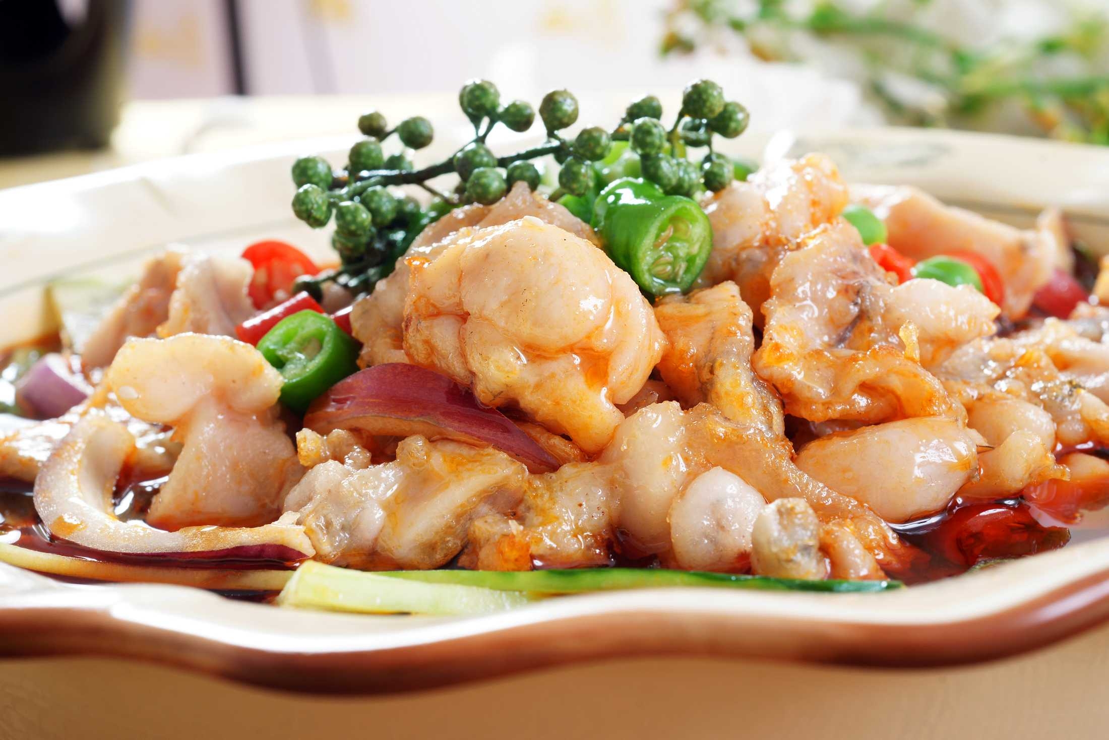 餐饮美食川菜口福美蛙高清图片418