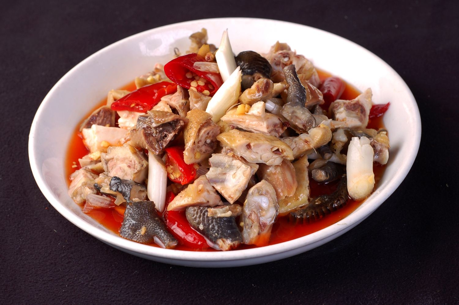 餐饮美食热菜热窝鸡高清图片