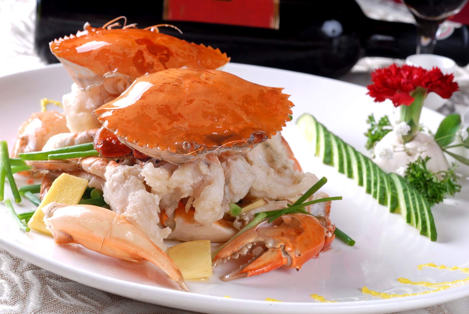 高清图片餐饮美食川菜姜葱焗肉蟹高清图片301