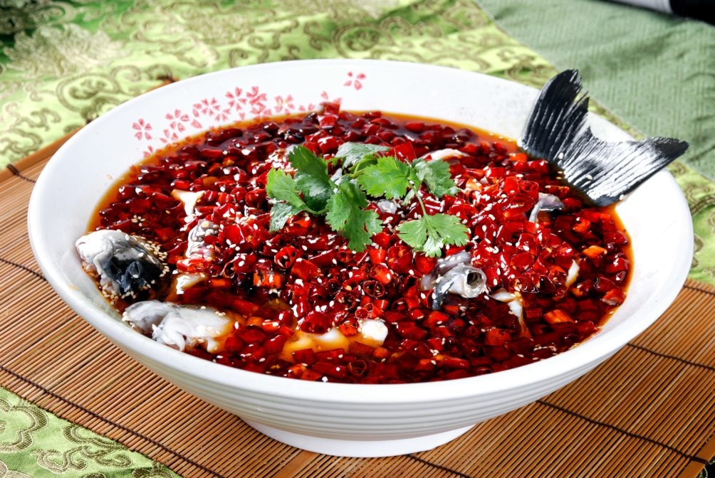 高清图片餐饮美食川菜金牌水煮鱼高清图片