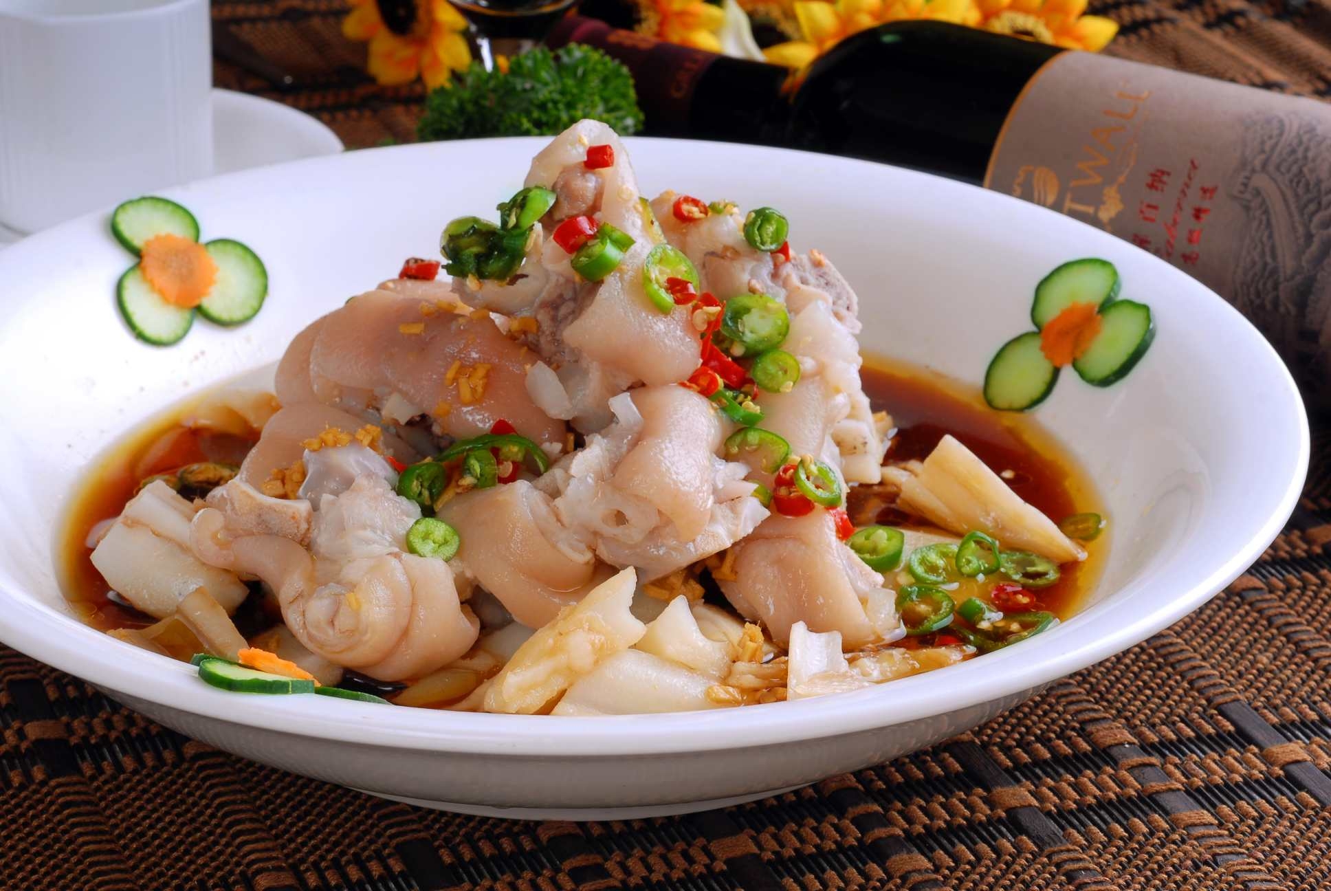 高清图片餐饮美食川菜姜汁猪手高清图片301