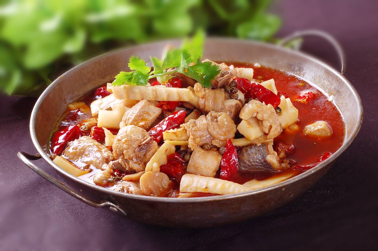 餐饮美食贵州笋子鸡高清图片