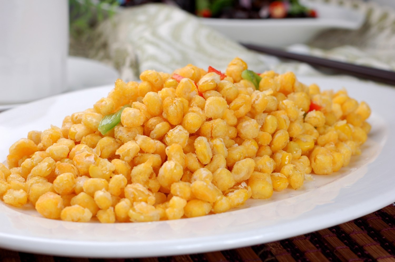高清图片餐饮美食川菜金沙玉米高清图片343