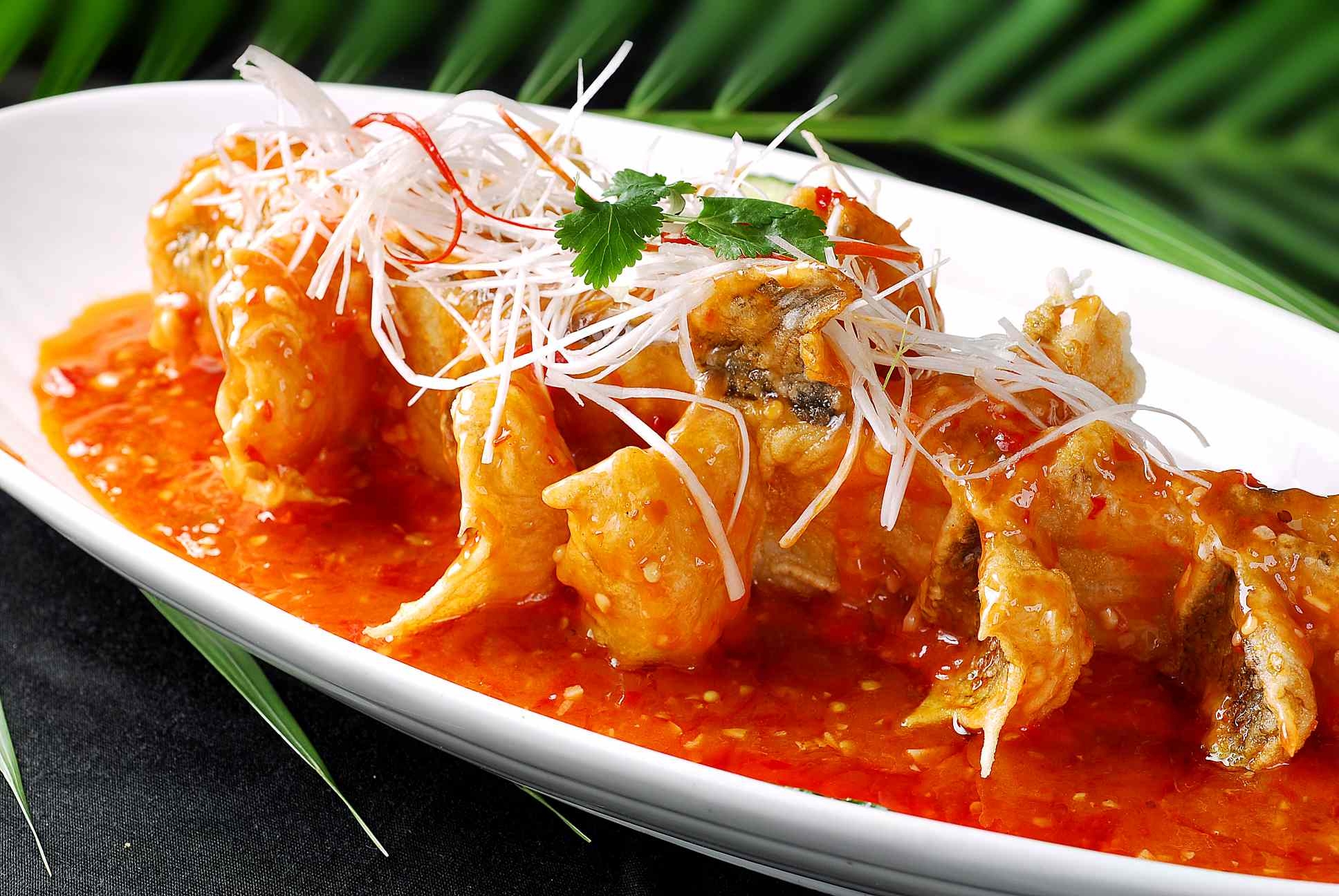 高清图片餐饮美食川菜脆皮鲜鱼高清图片70