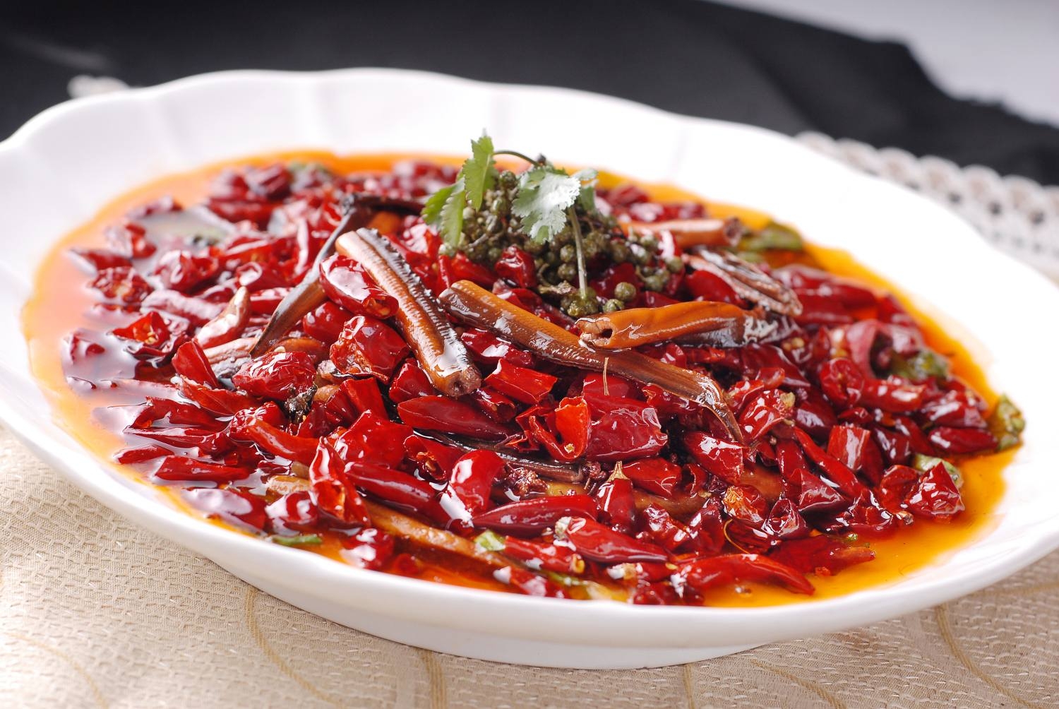 餐饮美食泡椒鳝鱼(1)宣传图片灯箱