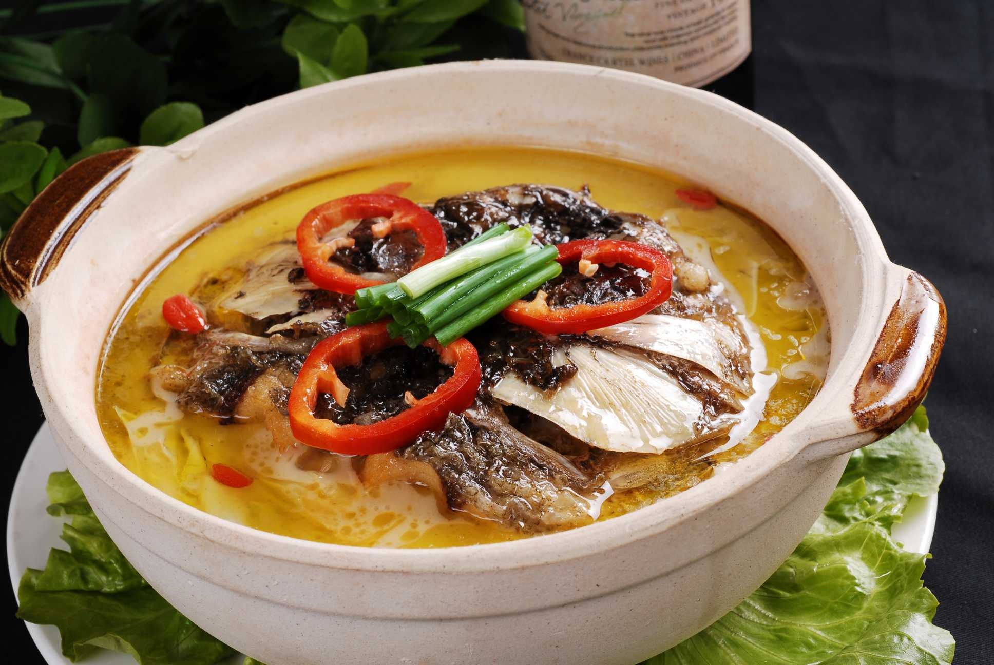 高清图片餐饮美食川菜砂锅鱼头高清图片693