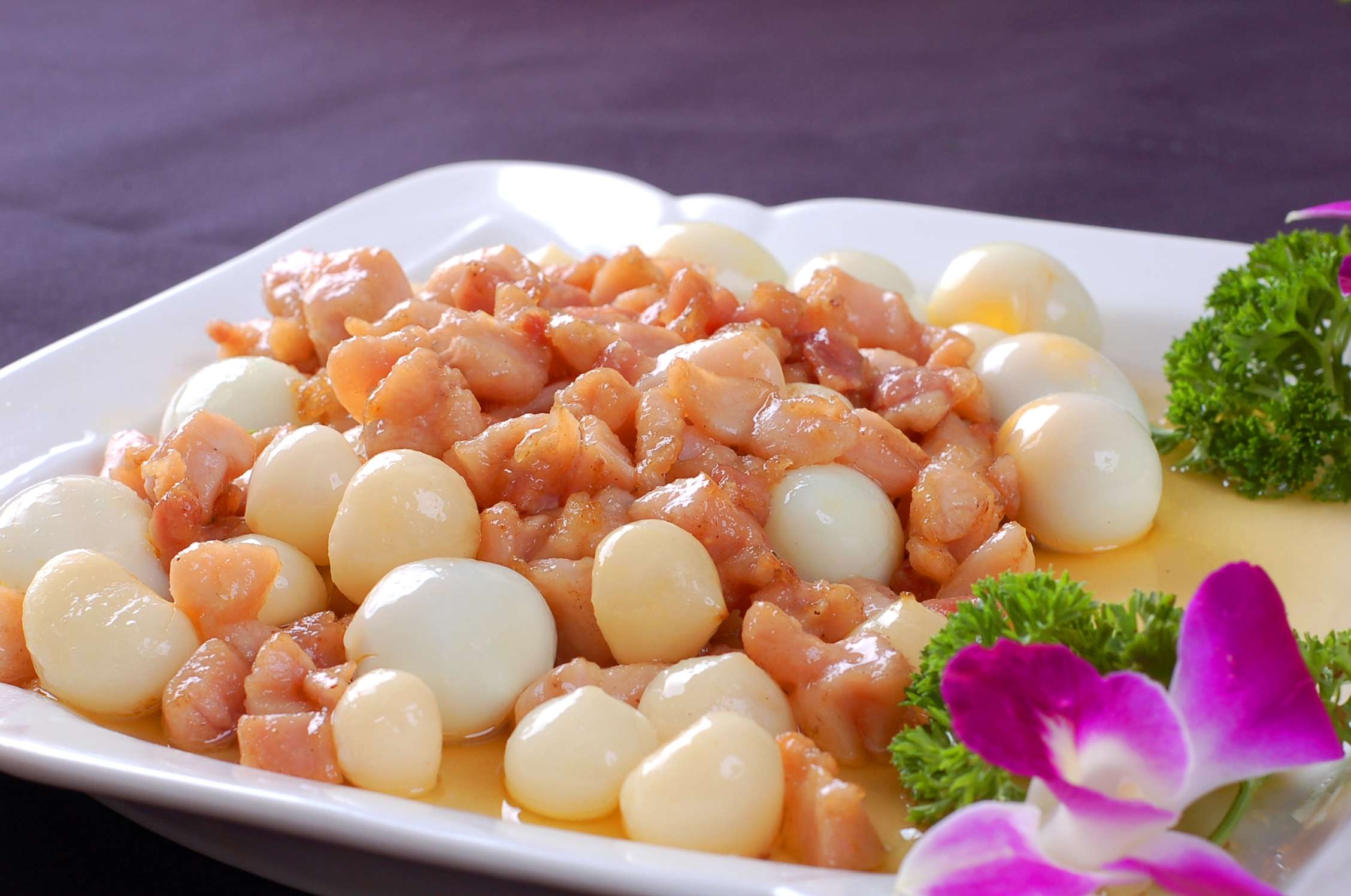 餐饮美食玉珠嫩骨兔宣传图片灯箱