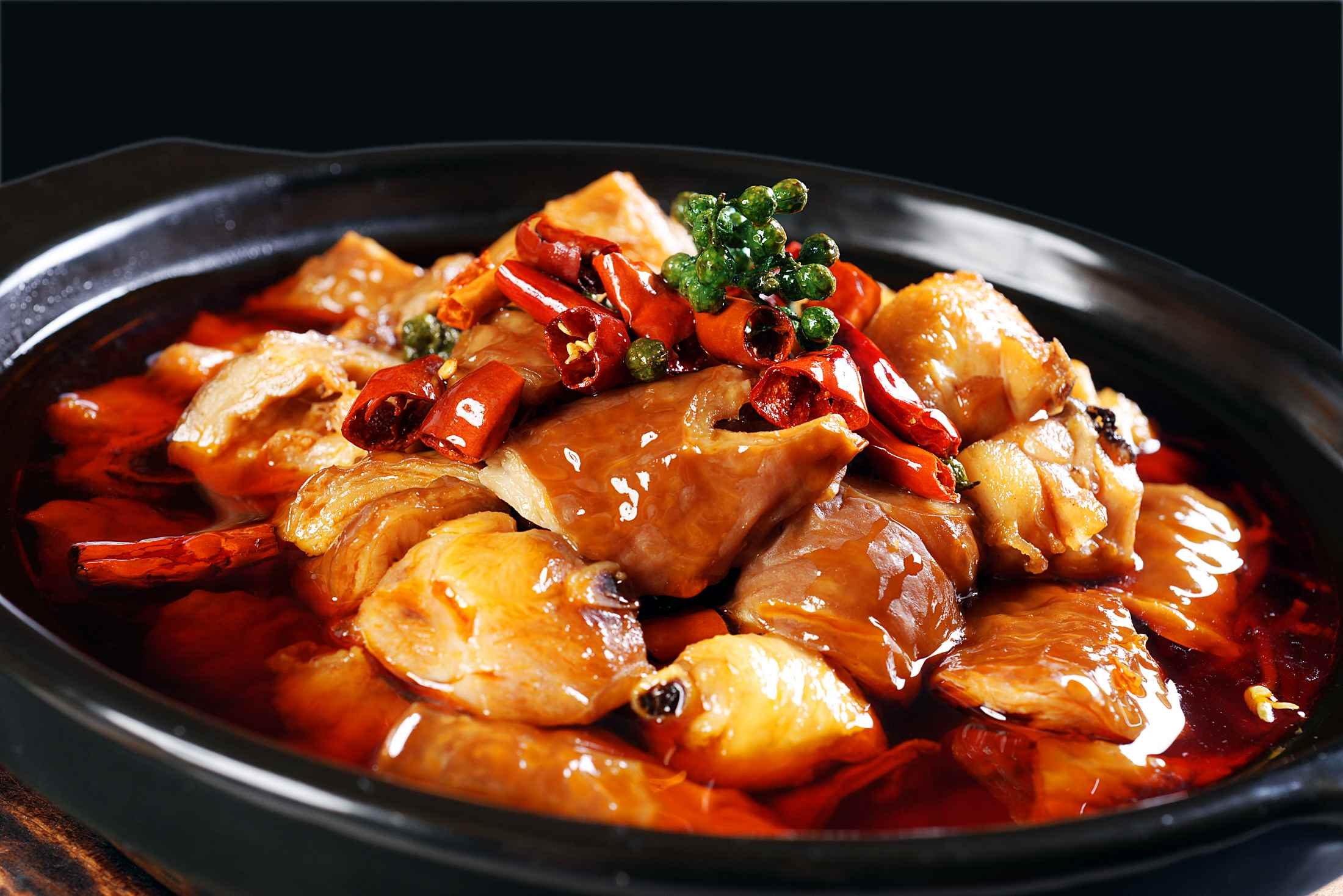 高清图片餐饮美食川菜开禧肥肠鸡高清图片392