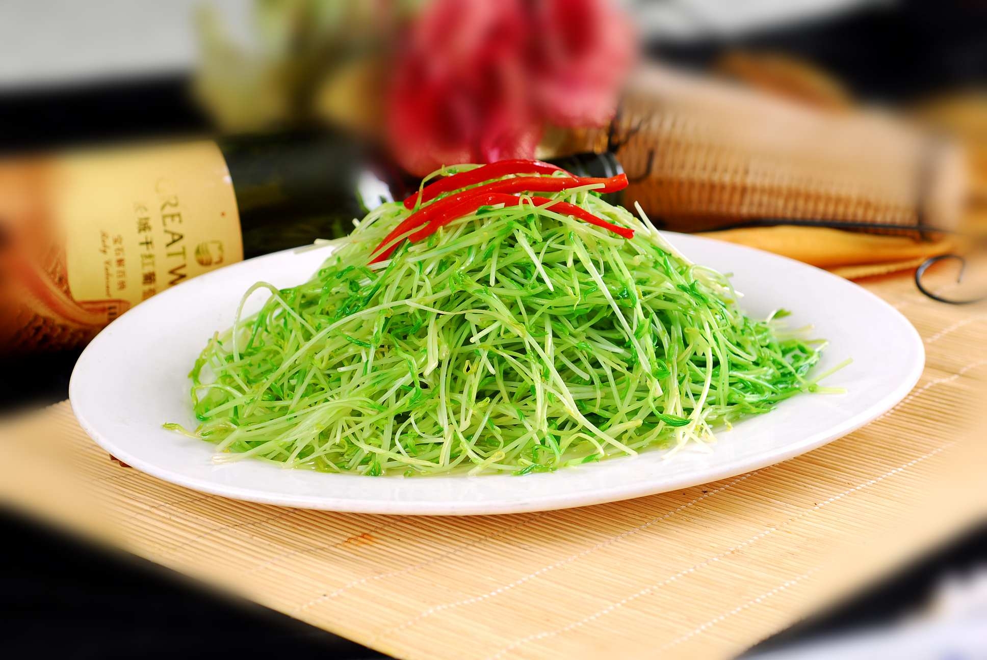 清炒松柳高清图片