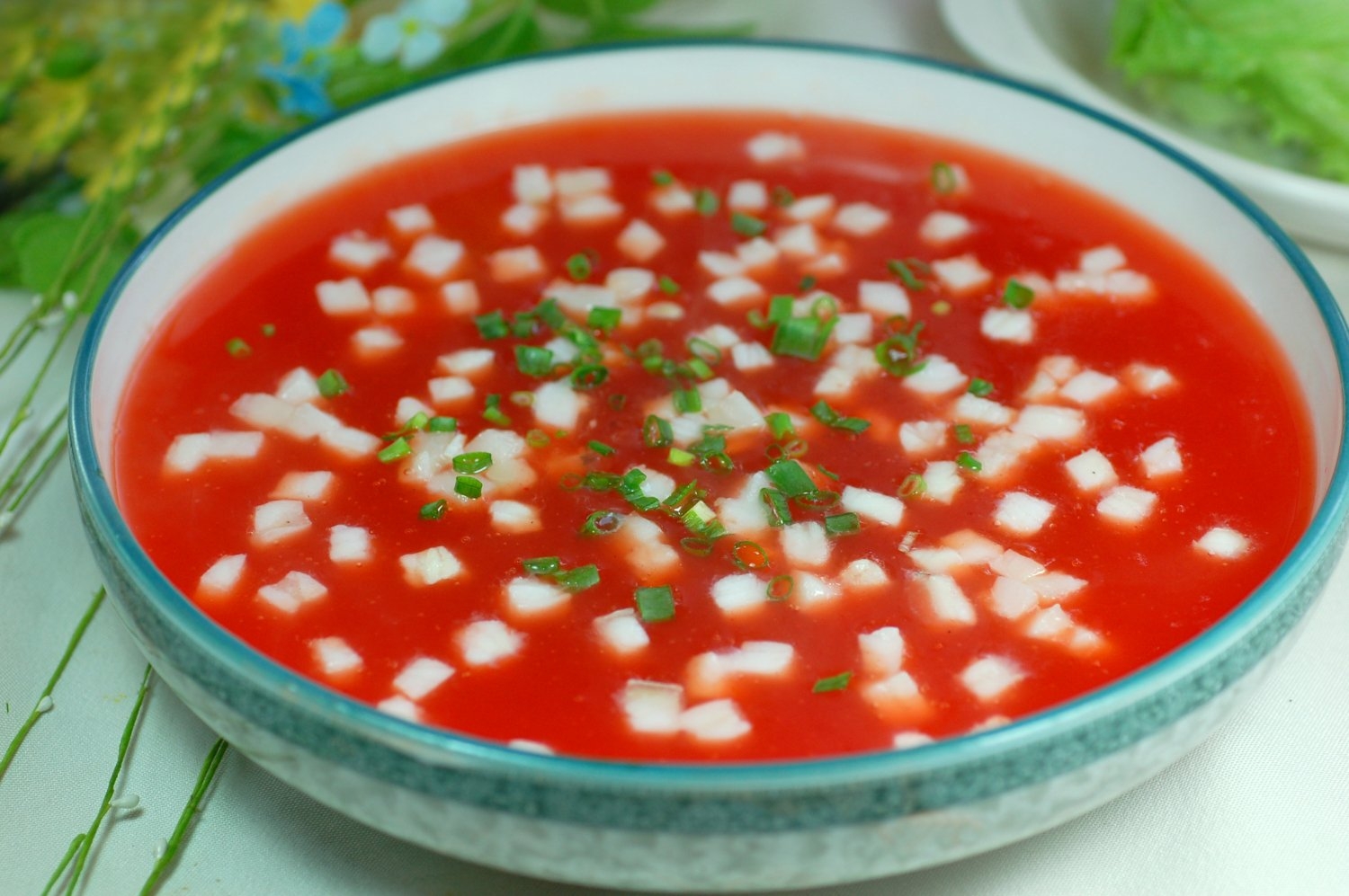餐饮美食川菜菊豆银雪鱼高清图片