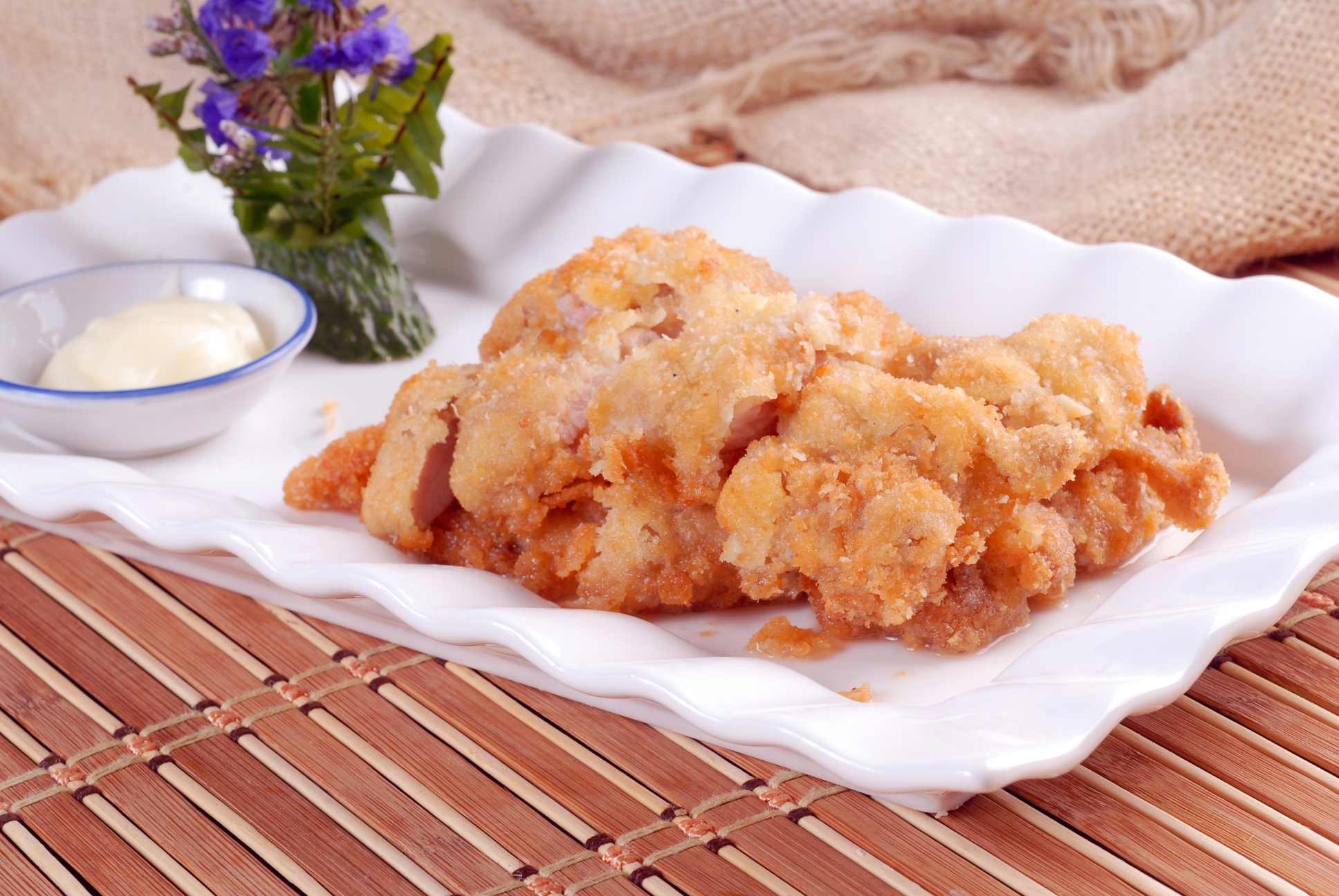 高清图片餐饮美食川菜金沙鸡腿肉高清图片339