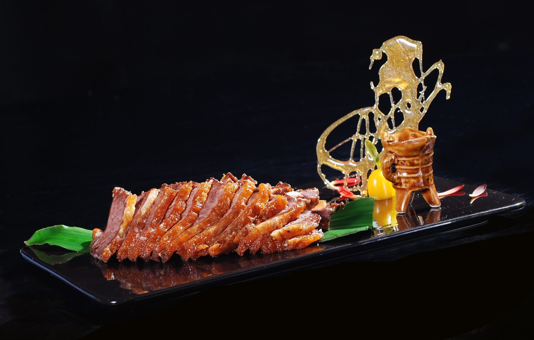 餐饮美食生态牛肋骨高清图片