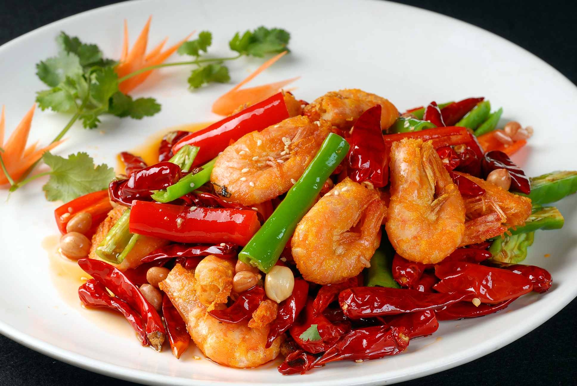 餐饮美食川菜招牌香辣虾高清图片997