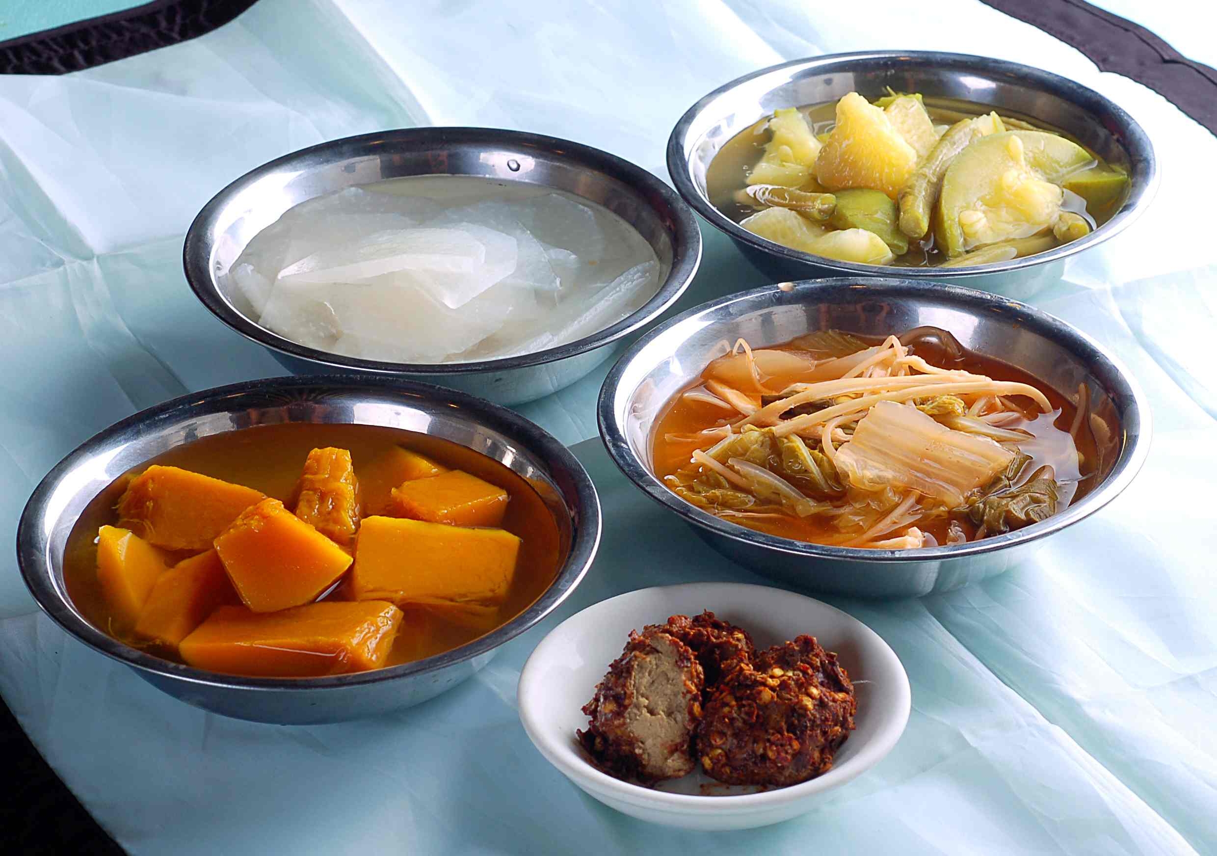 餐饮美食原生态配菜总高清图片