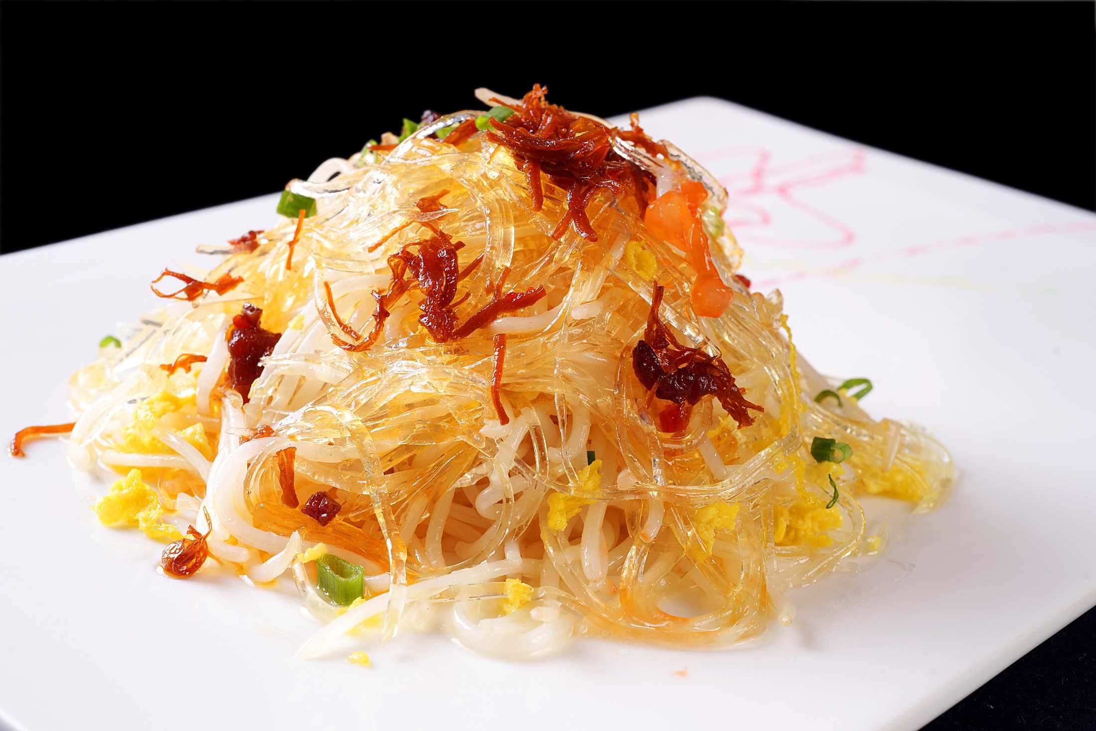 餐饮美食桂花干捞翅(1)高清图片