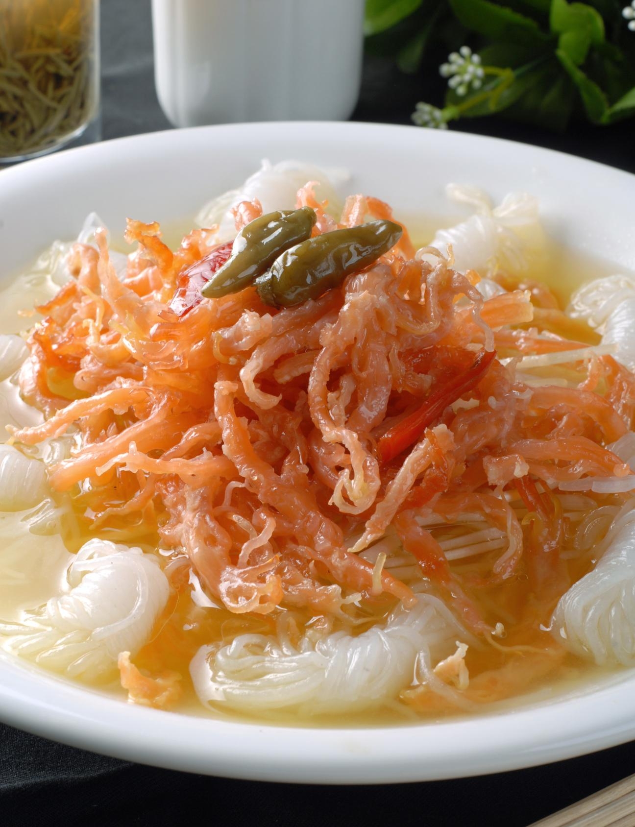 高清图片餐饮美食川菜藤椒鹅脚筋高清图片