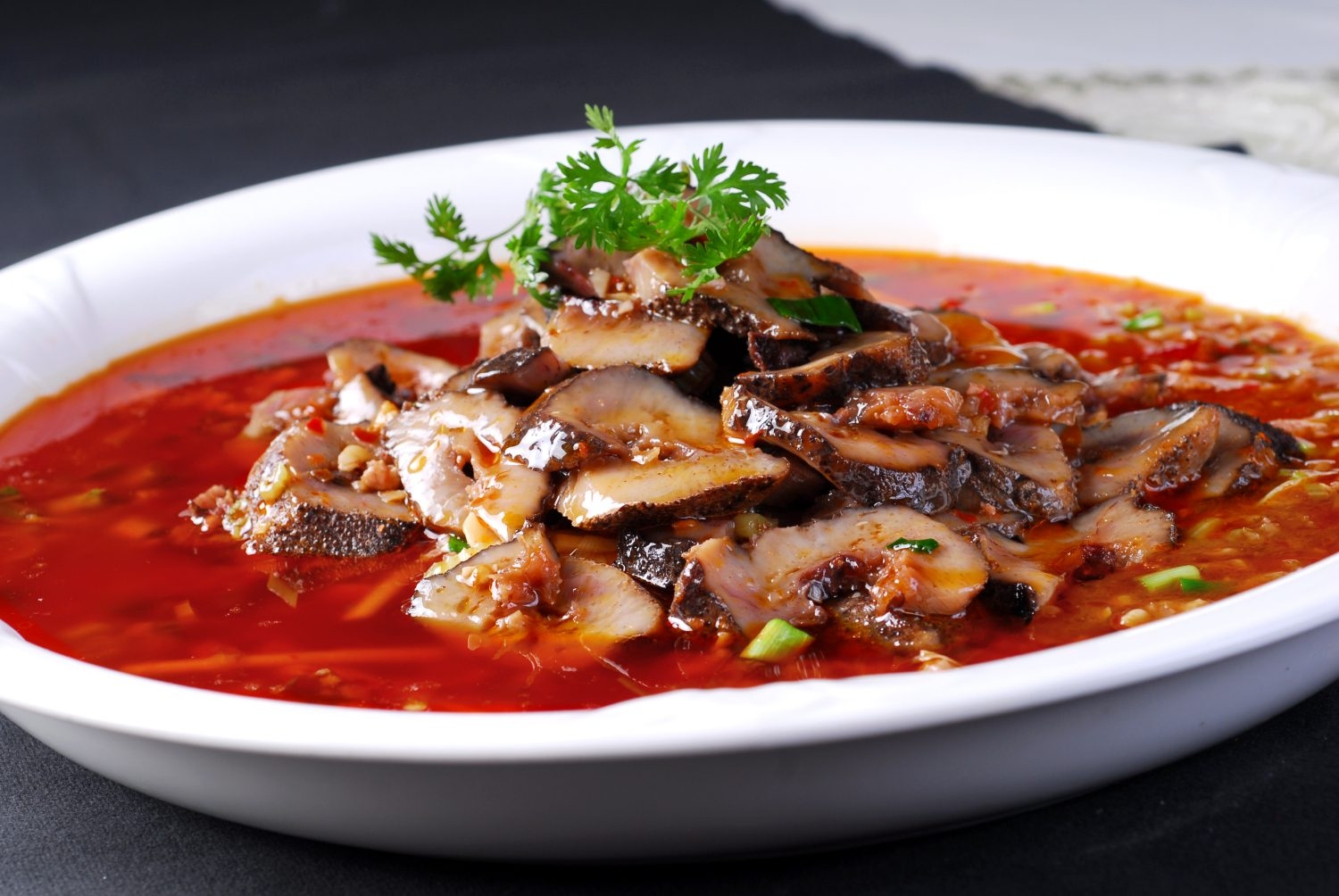 餐饮美食家常海参宣传图片灯箱