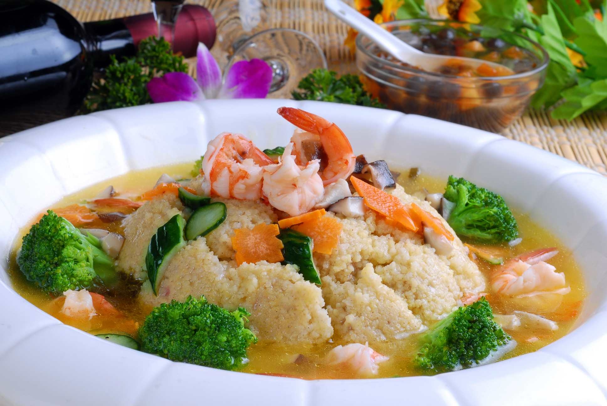 三鲜小米圆子1高清图片