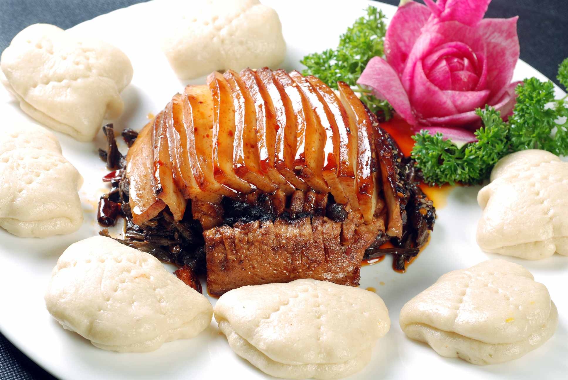 餐饮美食篱笆层层香高清图片