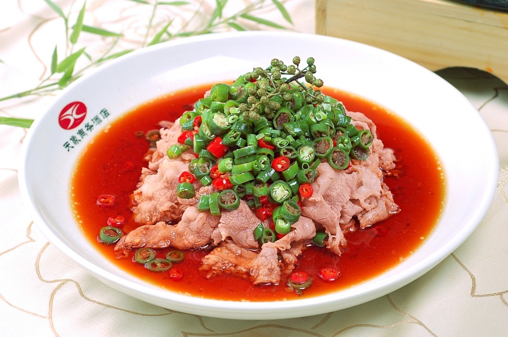 高清图片餐饮美食川菜热椒汁肥牛高清图片676