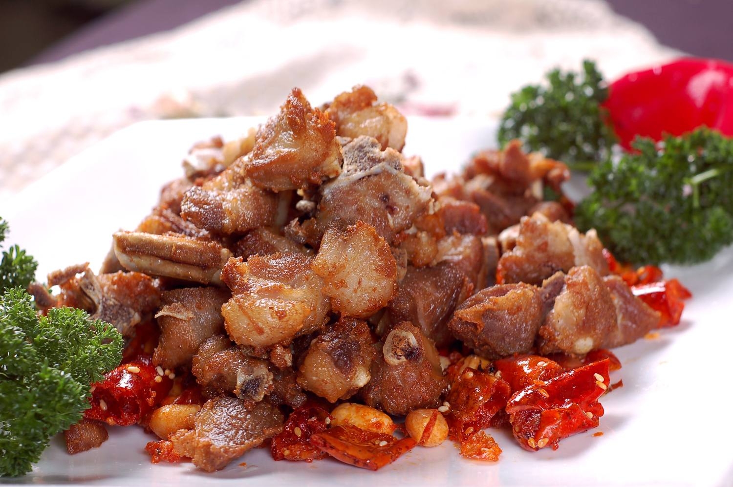 金牌脆香骨高清图片