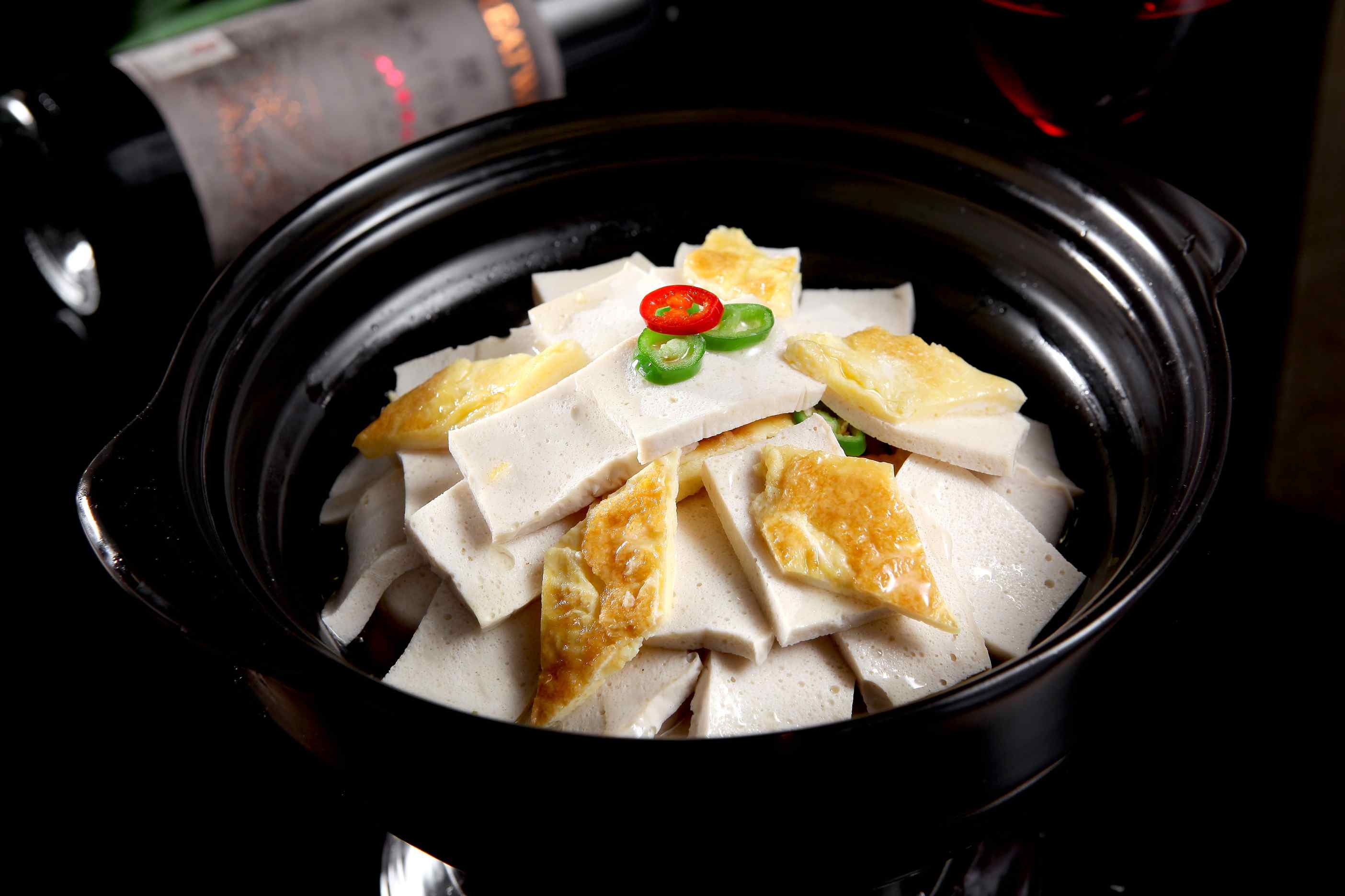 餐饮美食湘香豆腐宣传图片灯箱