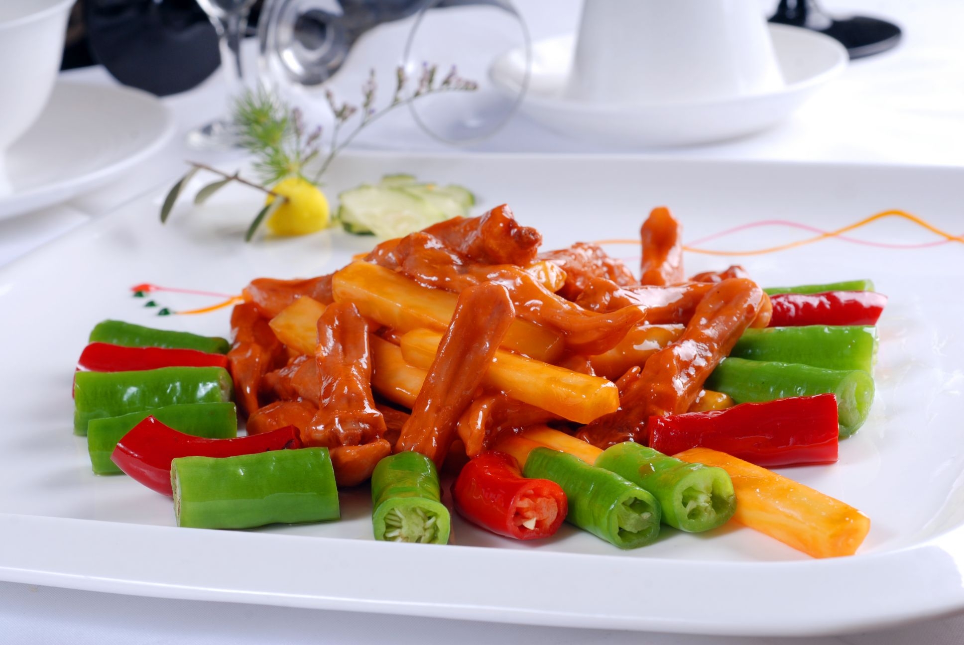 高清图片餐饮美食川菜飘香鸭舌高清图片