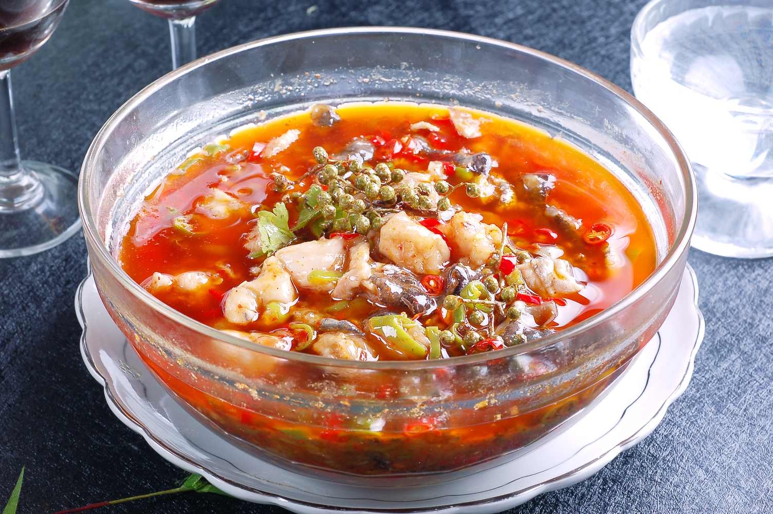 高清图片餐饮美食川菜巴造牛蛙高清图片