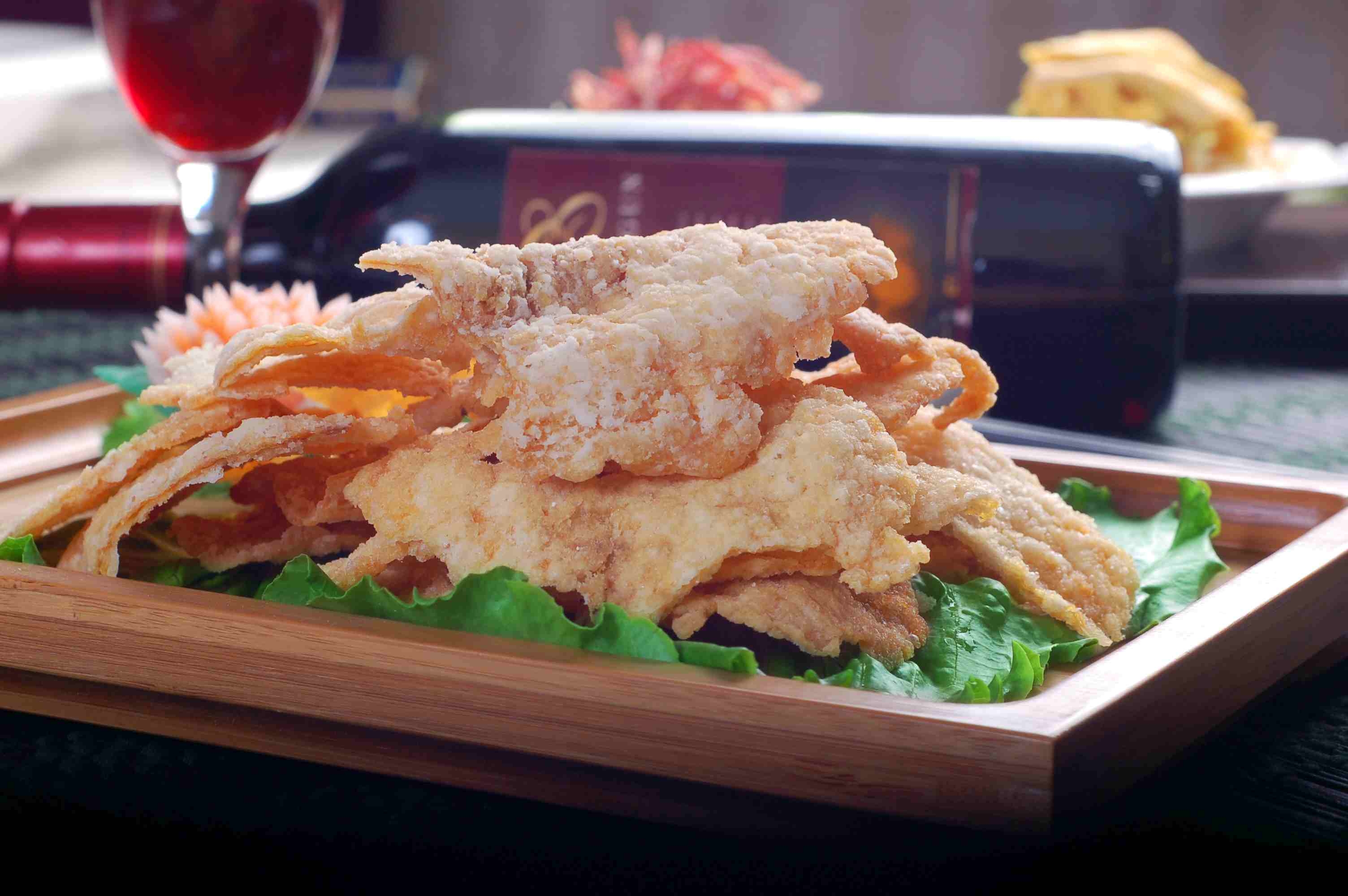 餐饮美食手工灯影鱼高清图片