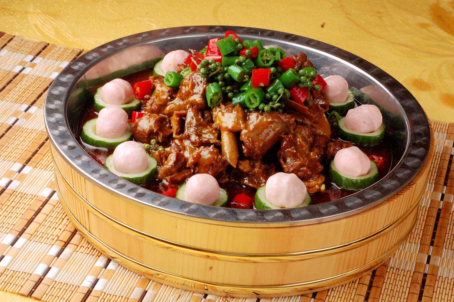 鲜椒天鹅肉高清图片