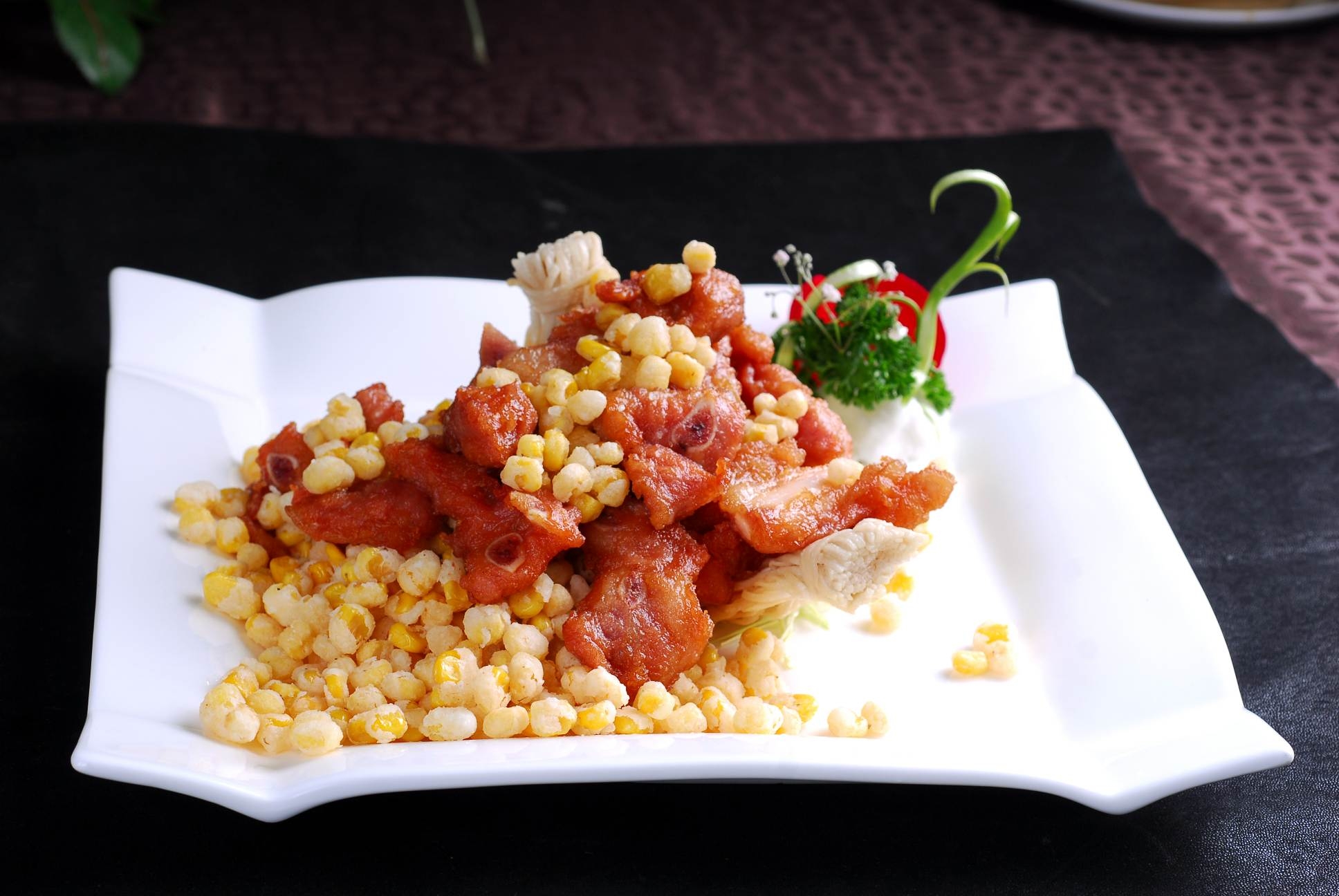 高清图片餐饮美食川菜玉米多味排高清图片969